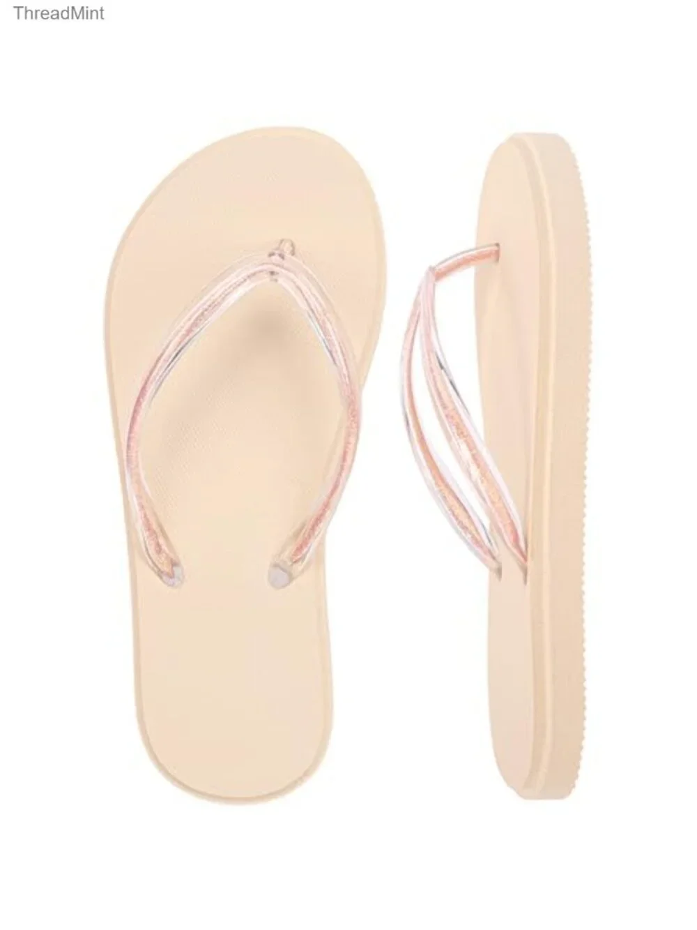 Girls Jelly Flip Flops Yoga Foam Sandals Non-Slip Cute Summer
